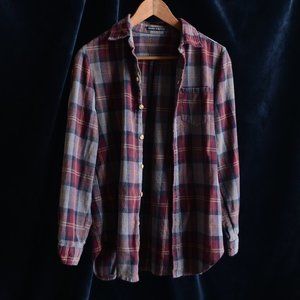 Brandy Melville Purple Flannel